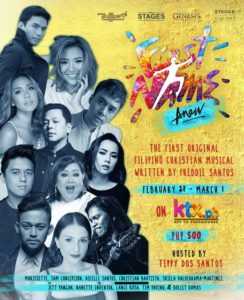 First Name Anew: The First Original Filipino Christian Musical Written by Freddie Santos